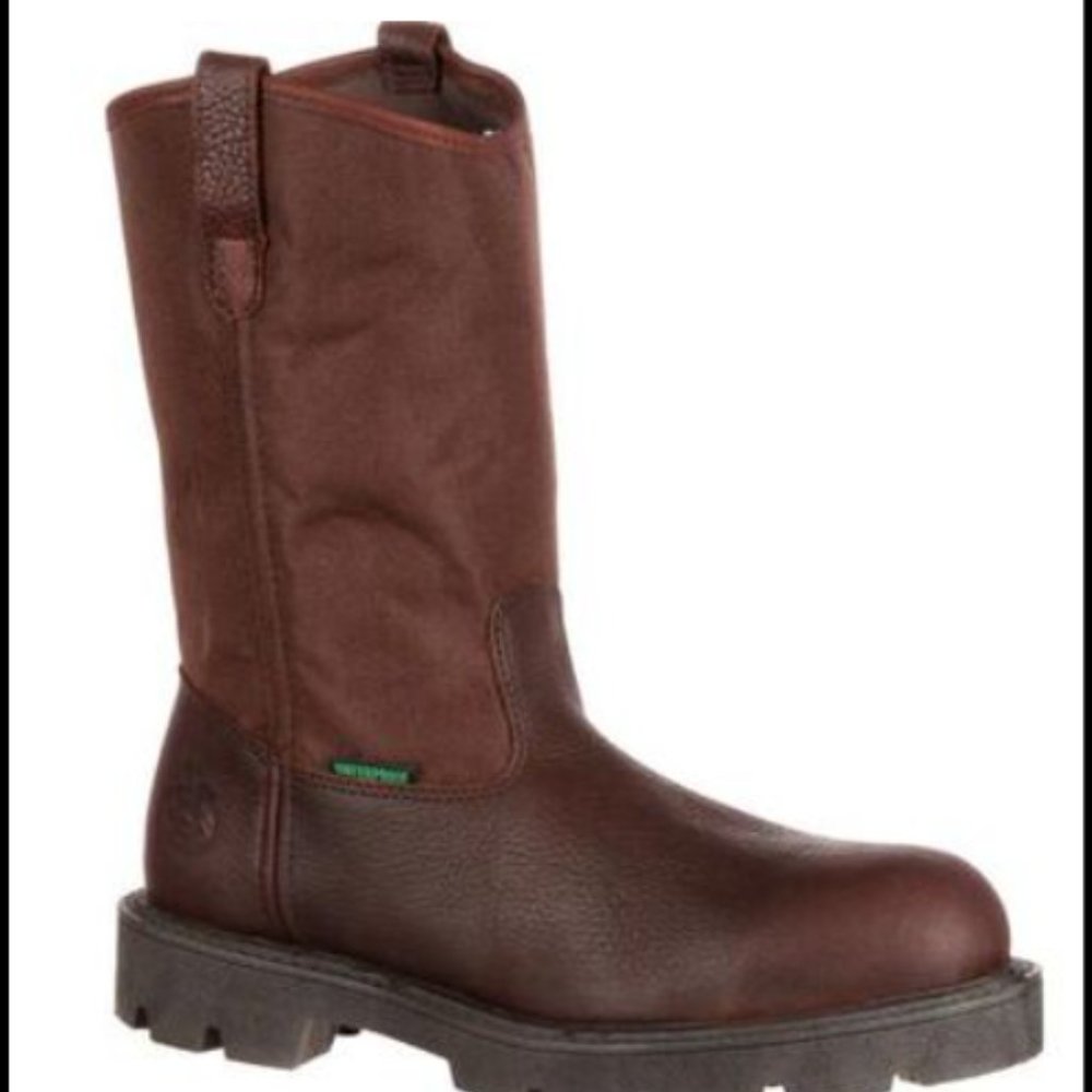 GEORGIA BOOT HOMELAND STEEL TOE WATERPROOF WELLING